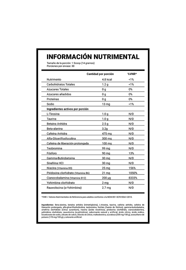 PRE-ENTRENO EXTREMO I 30 SERVICIOS