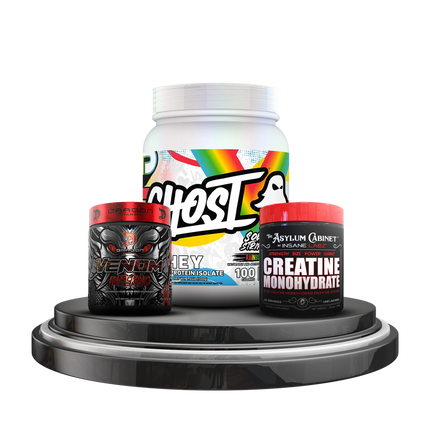 COMBO I CLEAR WHEY 1.54lbs I VENOM INFERNO I INSANE CREATINE