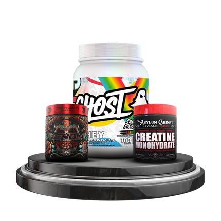 COMBO I CLEAR WHEY 1.54lbs I VENOM INFERNO I INSANE CREATINE