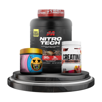 COMBO I NITROTECH 4lbs I ZOMBIE I NUTREX CREATINE