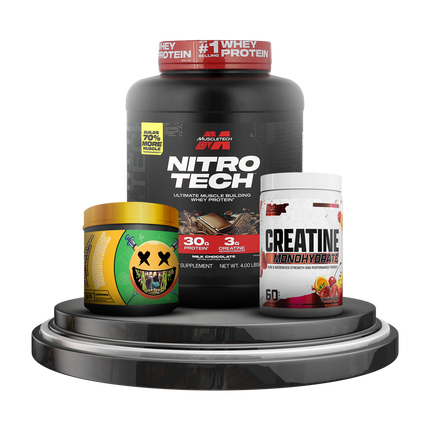 COMBO I NITROTECH 4lbs I ZOMBIE I NUTREX CREATINE
