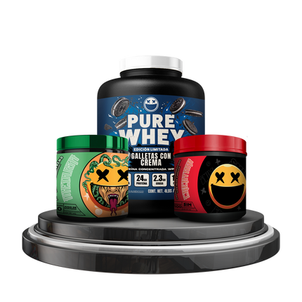 COMBO I PURE WHEY 4LBS I MEDUSA I SMILE CREATINA