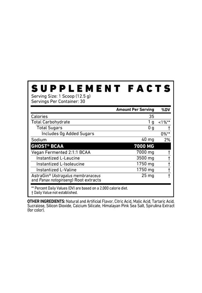 GHOST BCAA I 30 SERVICIOS