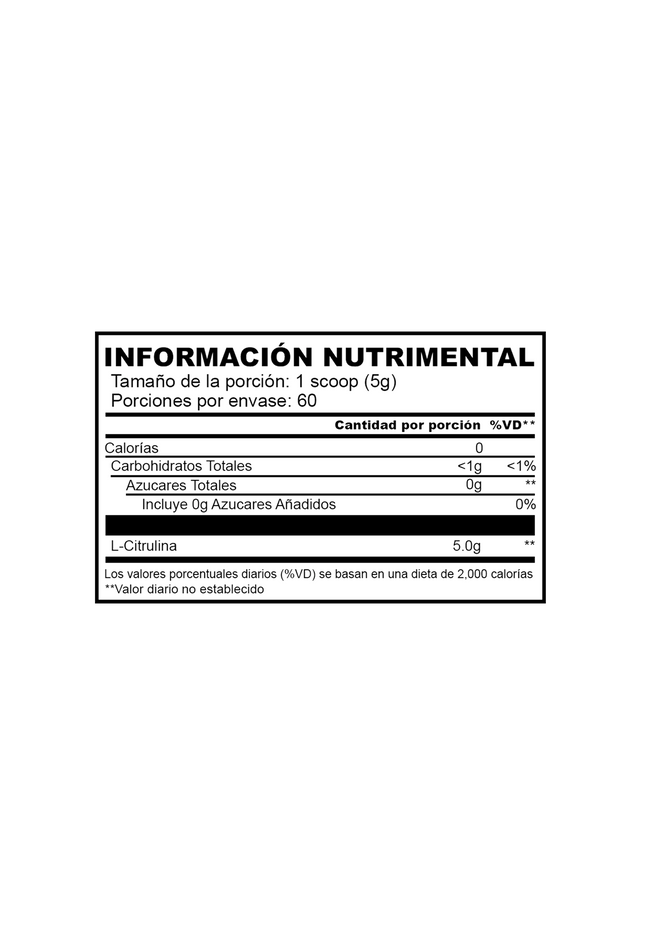 L-CITRULINA I 60 Servicios