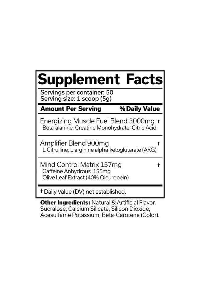 THE CURSE I 50 SERVINGS