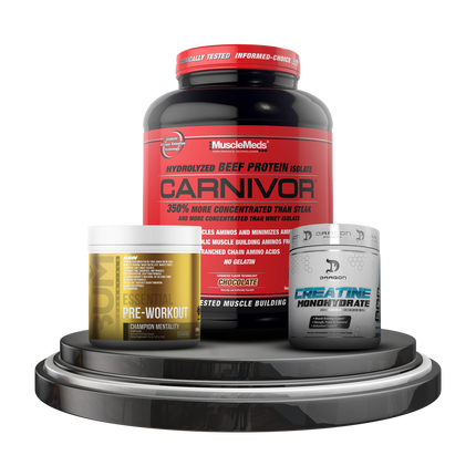 COMBO I CARNIVOR 4lbs I ESSENTIAL PRE I DRAGON CREATINE