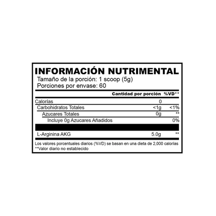 L-ARGININE I 60 Servicios