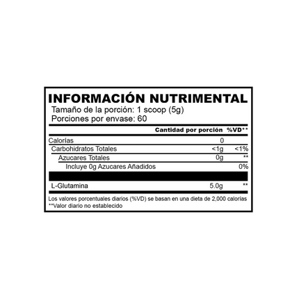 L-GLUTAMINE I 60 Servicios