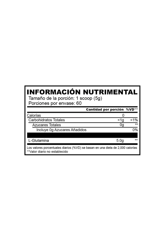 L-GLUTAMINE I 60 Servicios