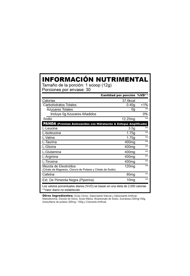 PANDA I 30 Servicios
