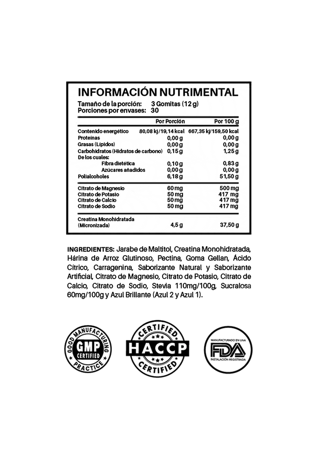 CREAGUMMIES I 360gr