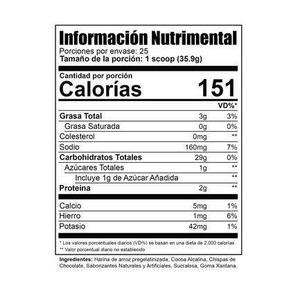 PURE RICE CEREAL I 25 SERVICIOS